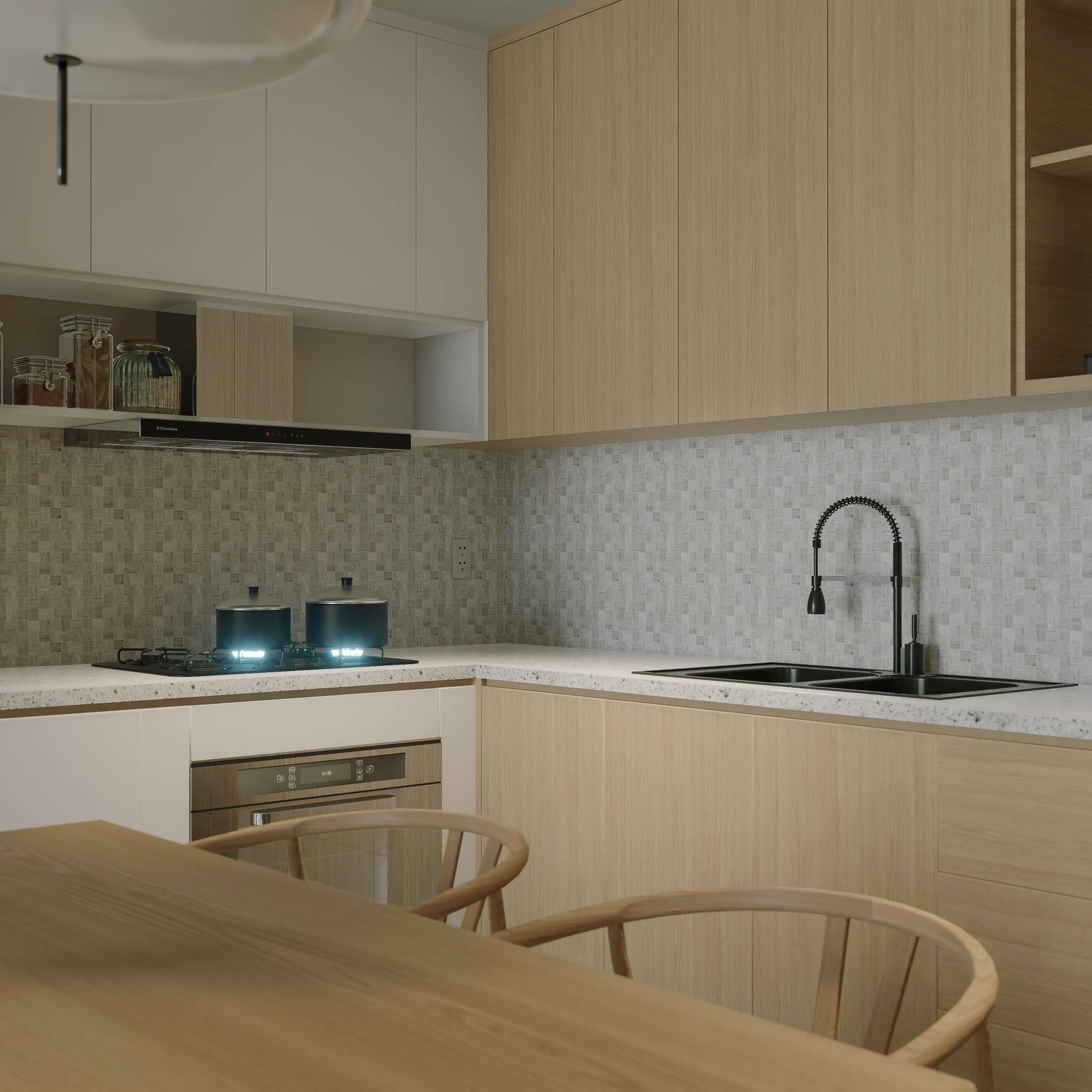 2 X 2 In Basketweave Precept Ice Matte Glazed Porcelain Mosaic