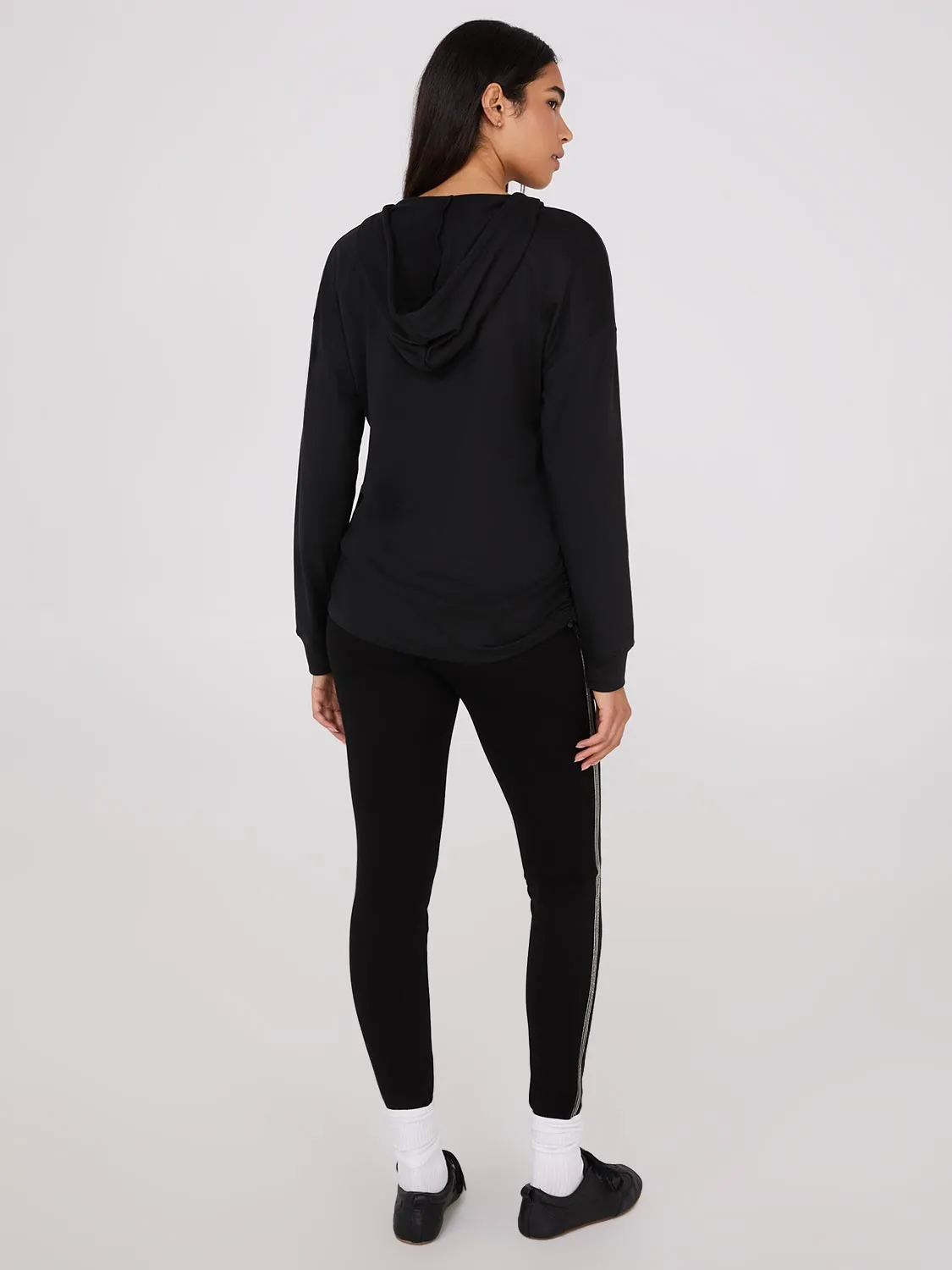 Adjustable Side Hoodie
