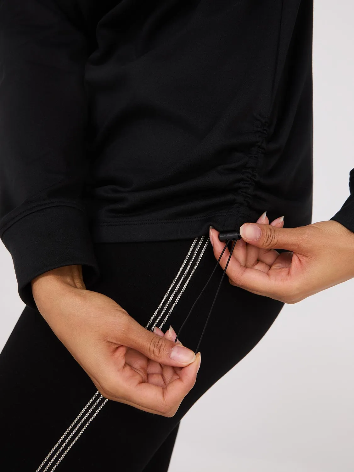 Adjustable Side Hoodie