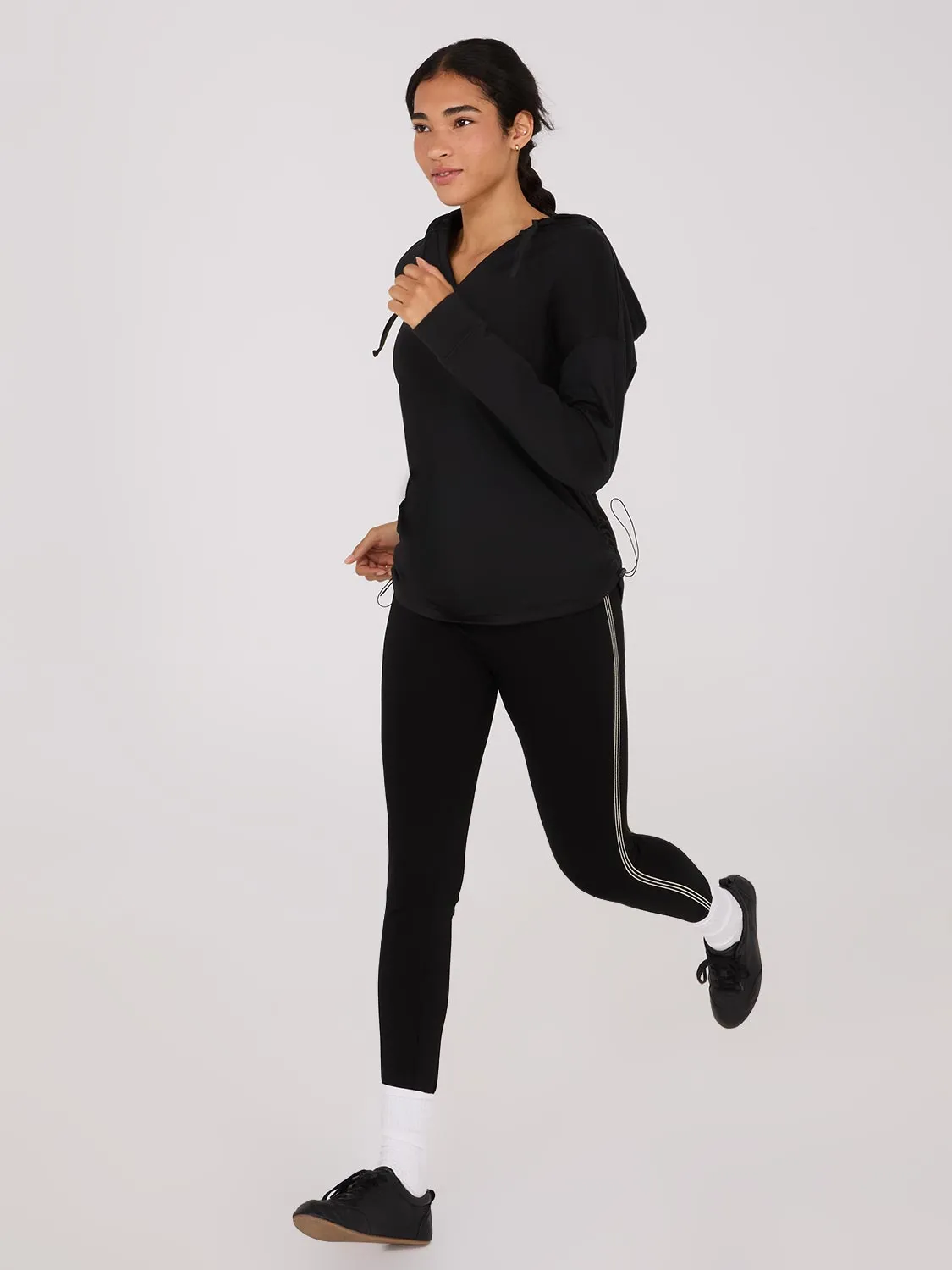 Adjustable Side Hoodie