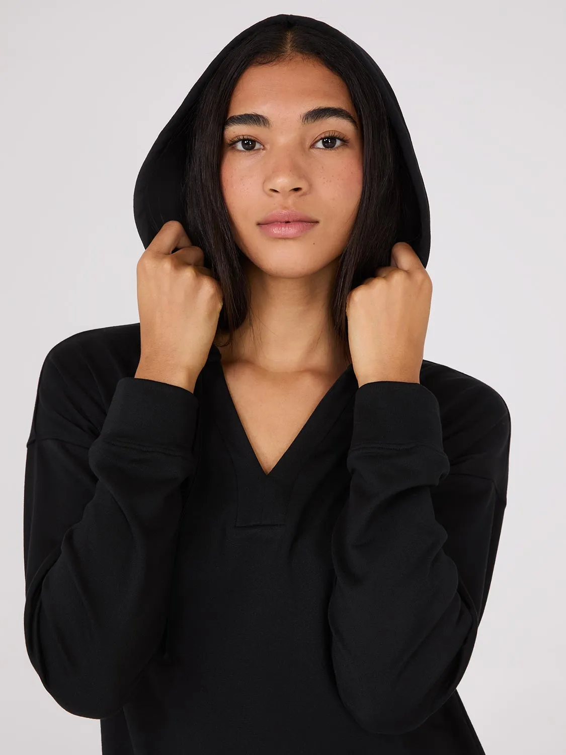 Adjustable Side Hoodie