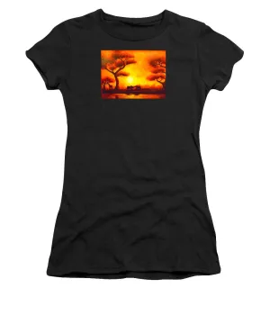 African Sunset  - Women's T-Shirt