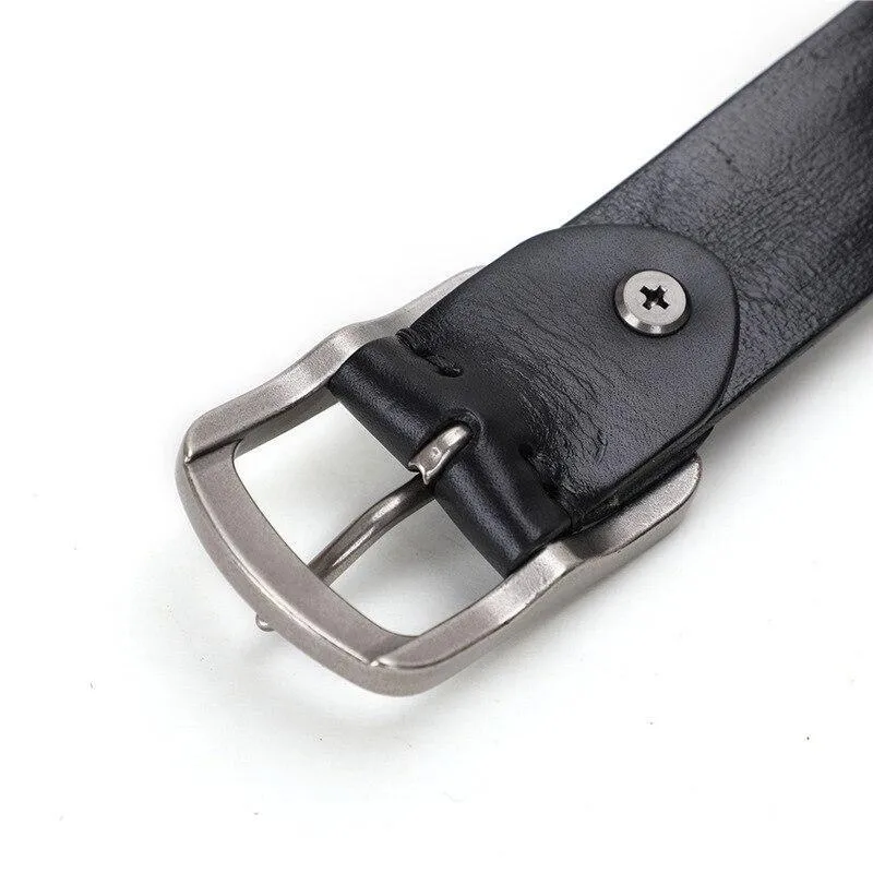 Alonso Casual Cowskin Leather Belt