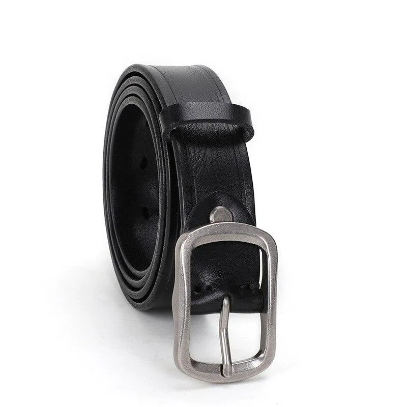 Alonso Casual Cowskin Leather Belt
