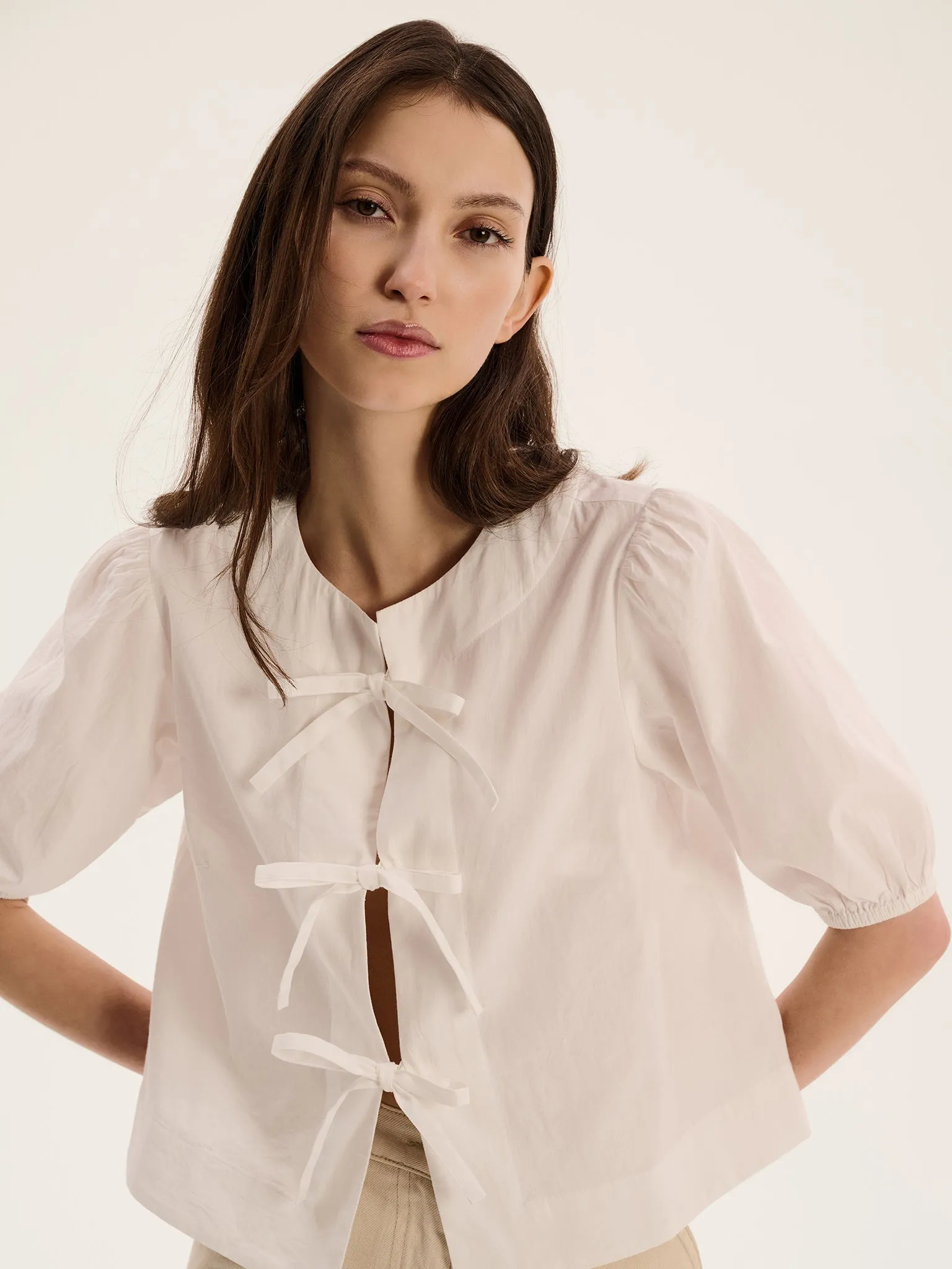 Apollo Blouse in White