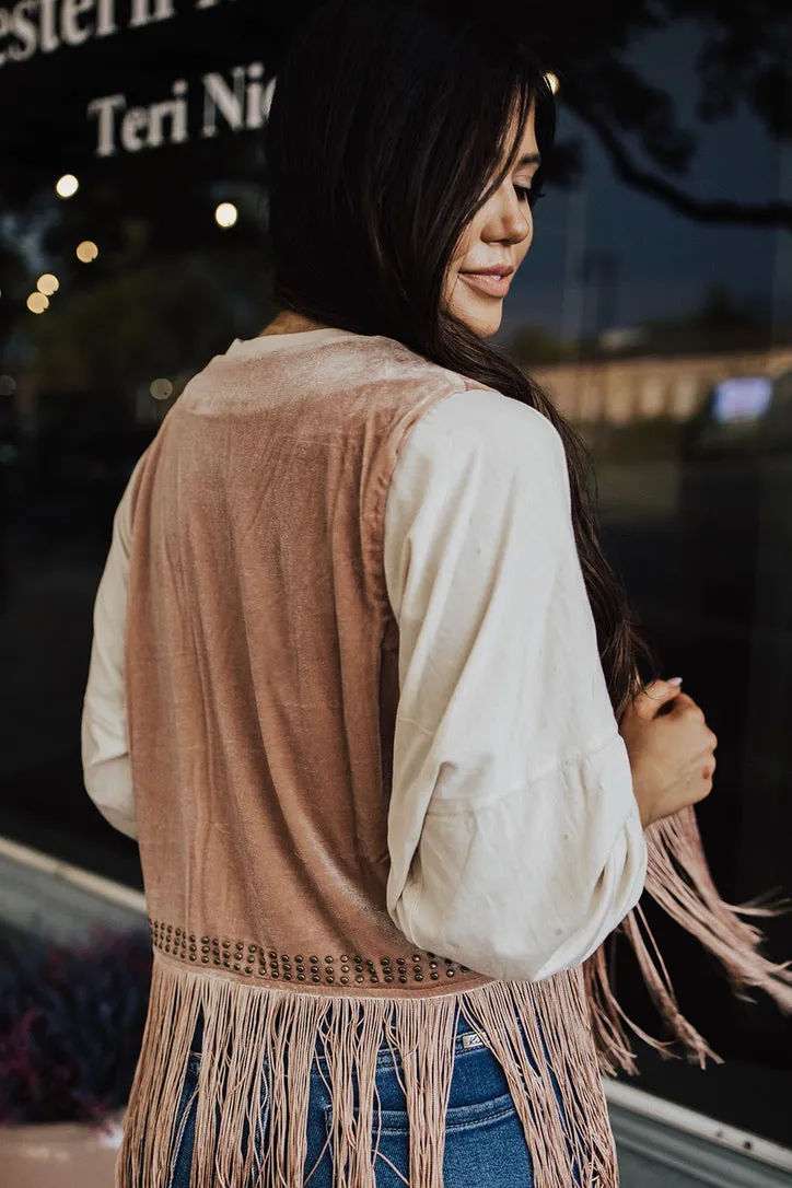 Avalon Fringe Vest