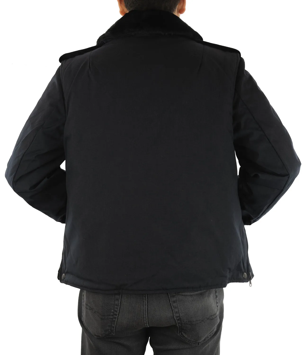 Blauer Removable 3M Reflective Overvest and Underjacket (Navy Blue)