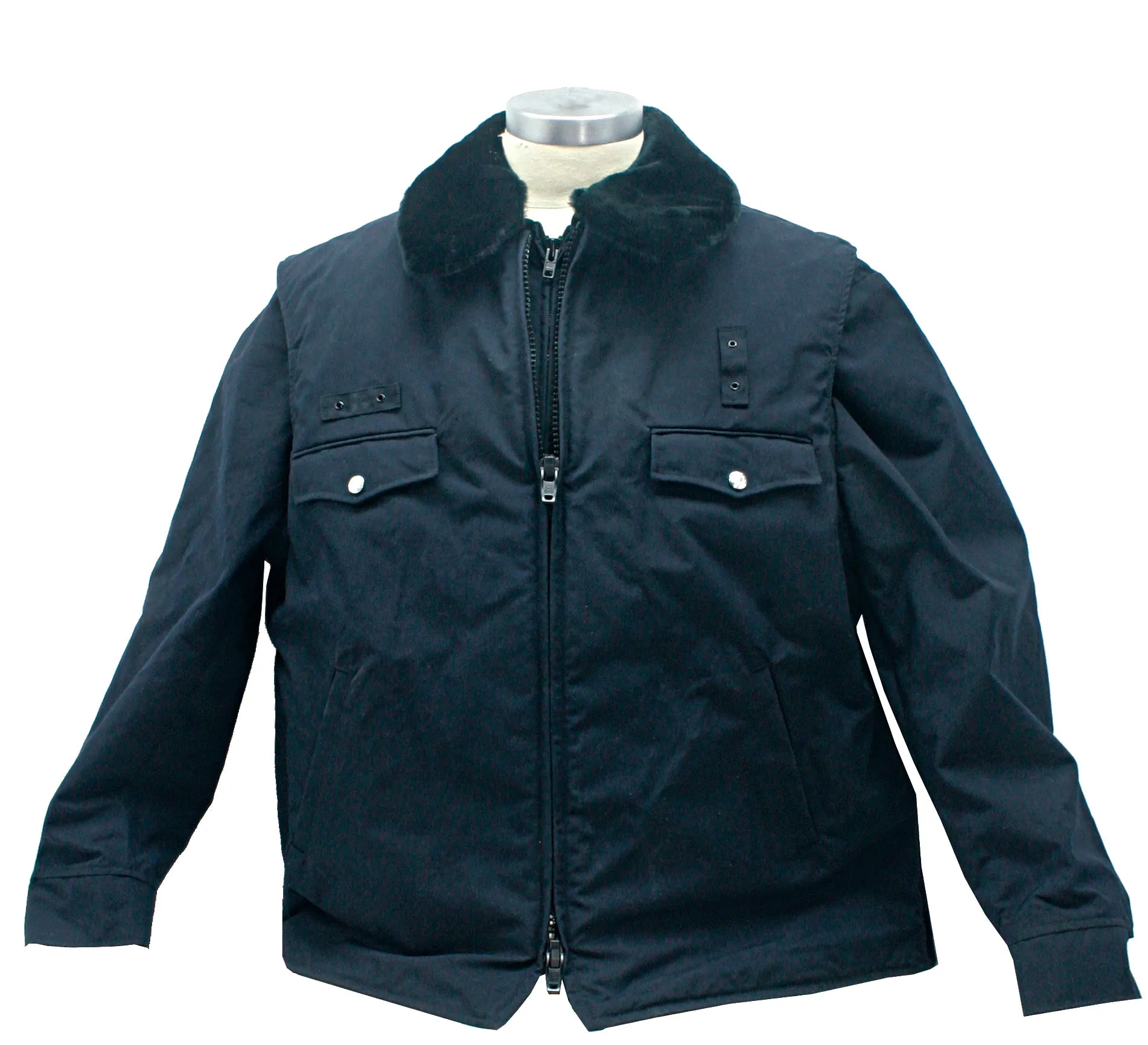 Blauer Removable 3M Reflective Overvest and Underjacket (Navy Blue)