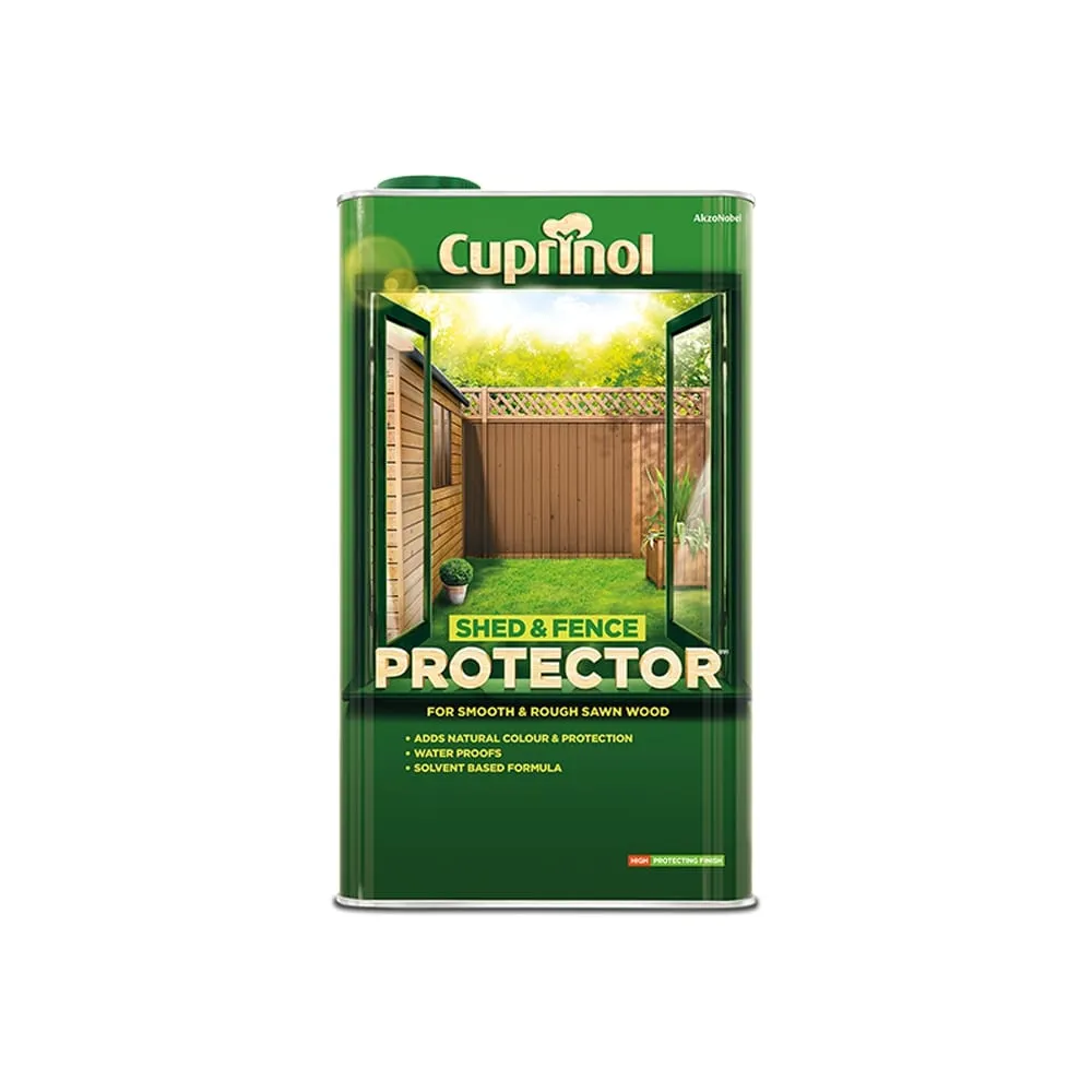 Cuprinol Shed and Fence Protector Acorn Brown 5 Litres