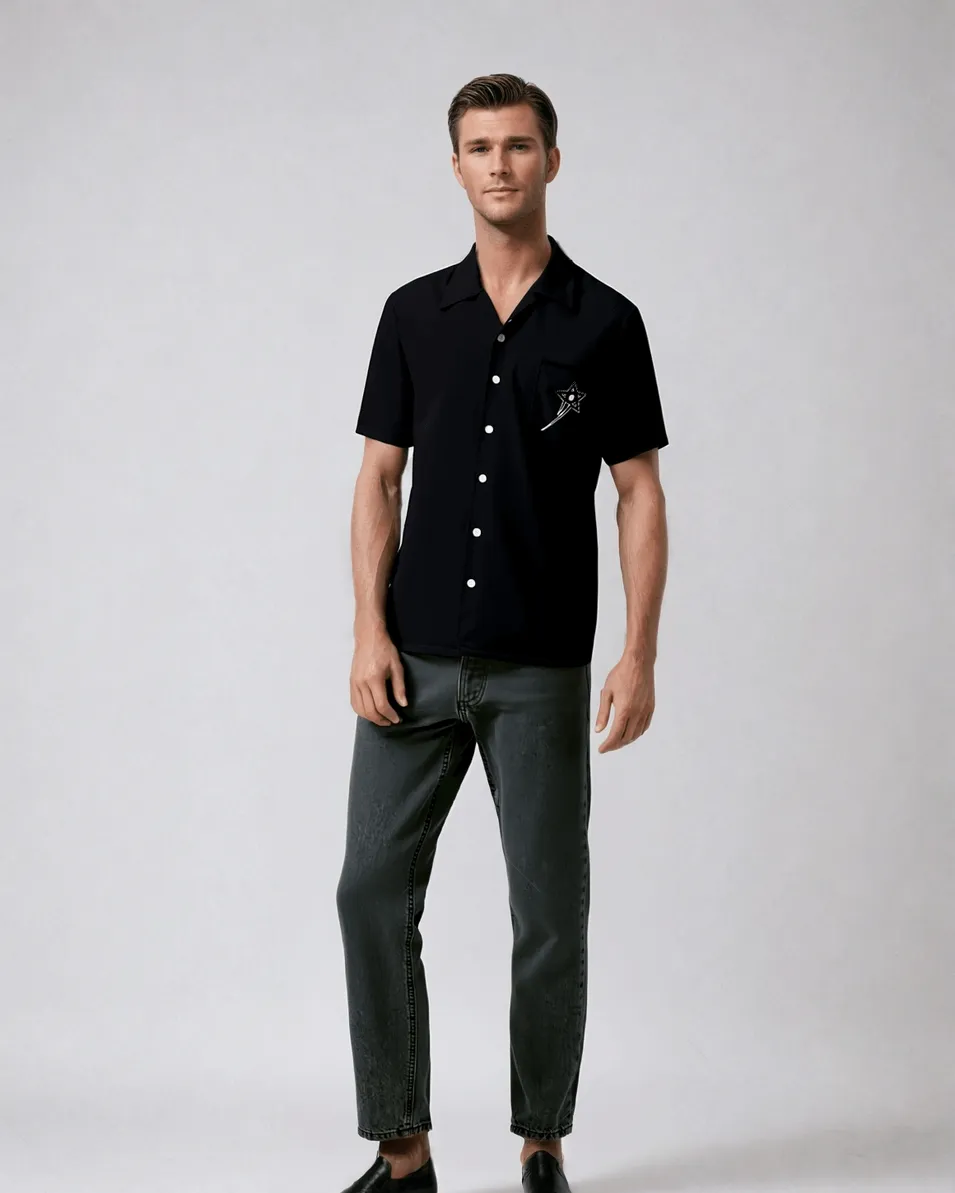 Essential Short Sleeve Shirt | Effortless Street Style