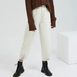 FashionSierra - Stylish Solid Casual Jeans Pants