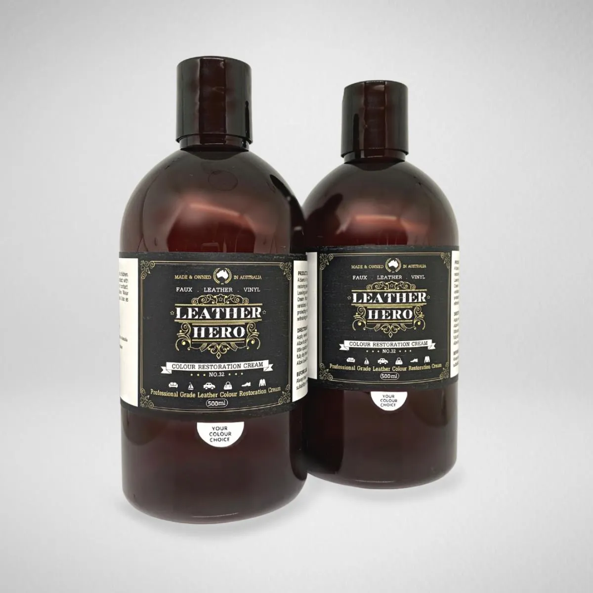 Leather Colour Cream - Aniline Ruby