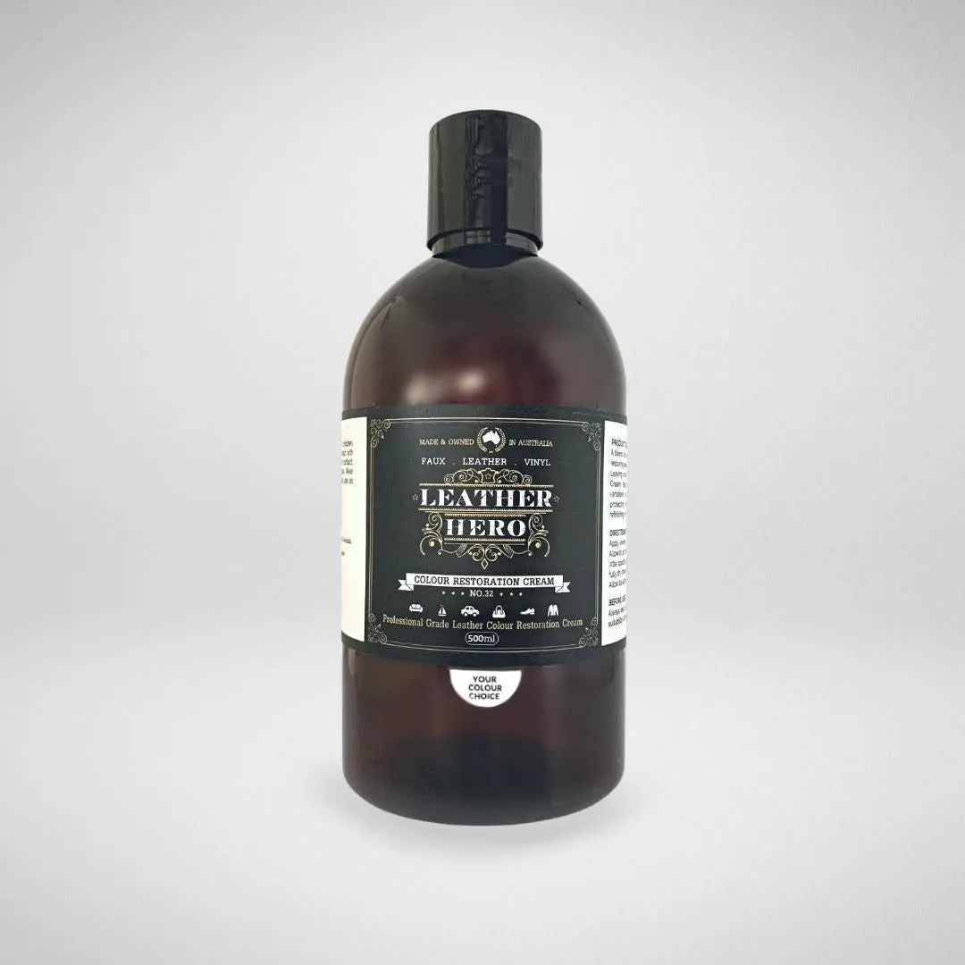 Leather Colour Cream - Aniline Ruby