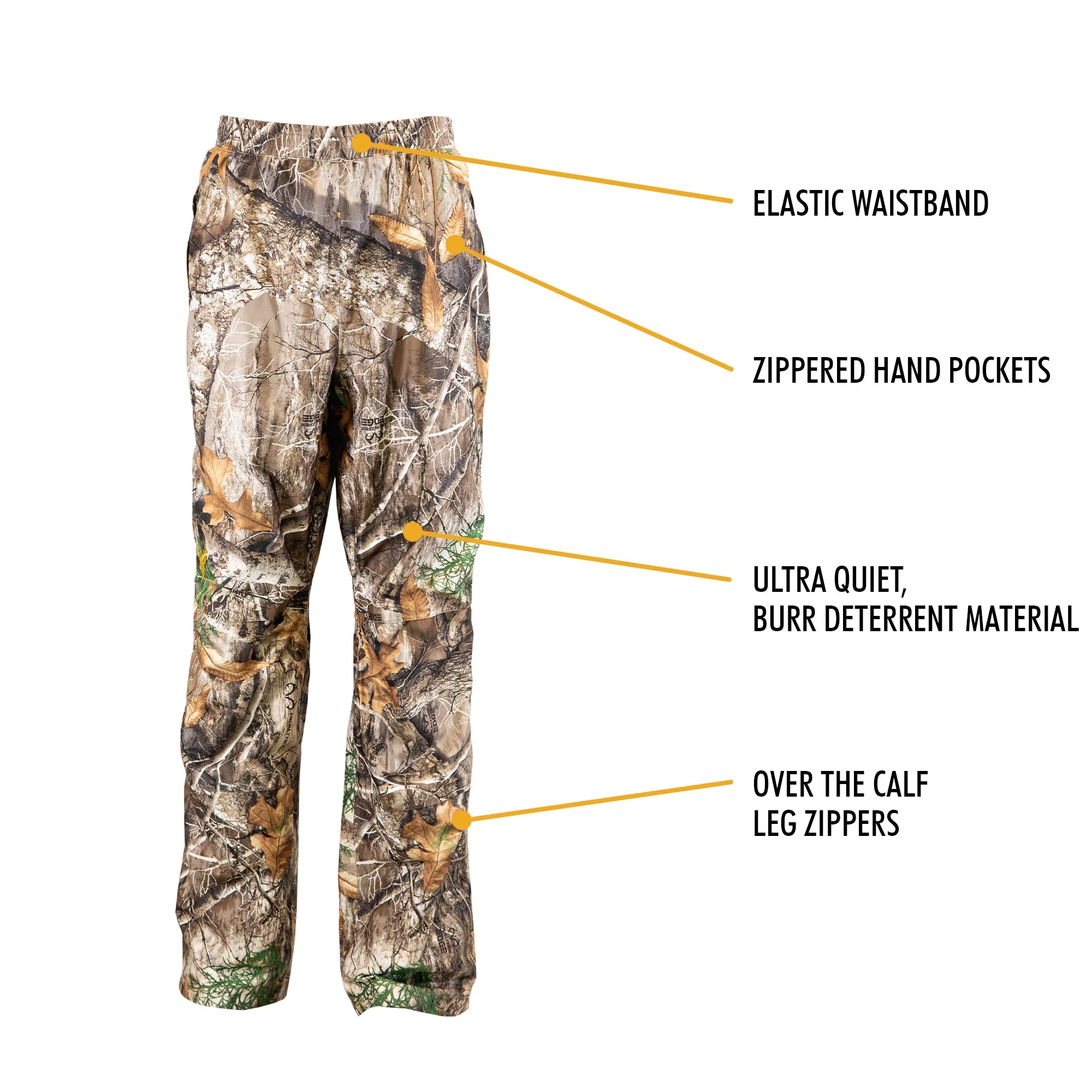 Men's Camo Hunting Rain Pant