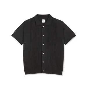 Miles SS Cardigan | Double P - Black