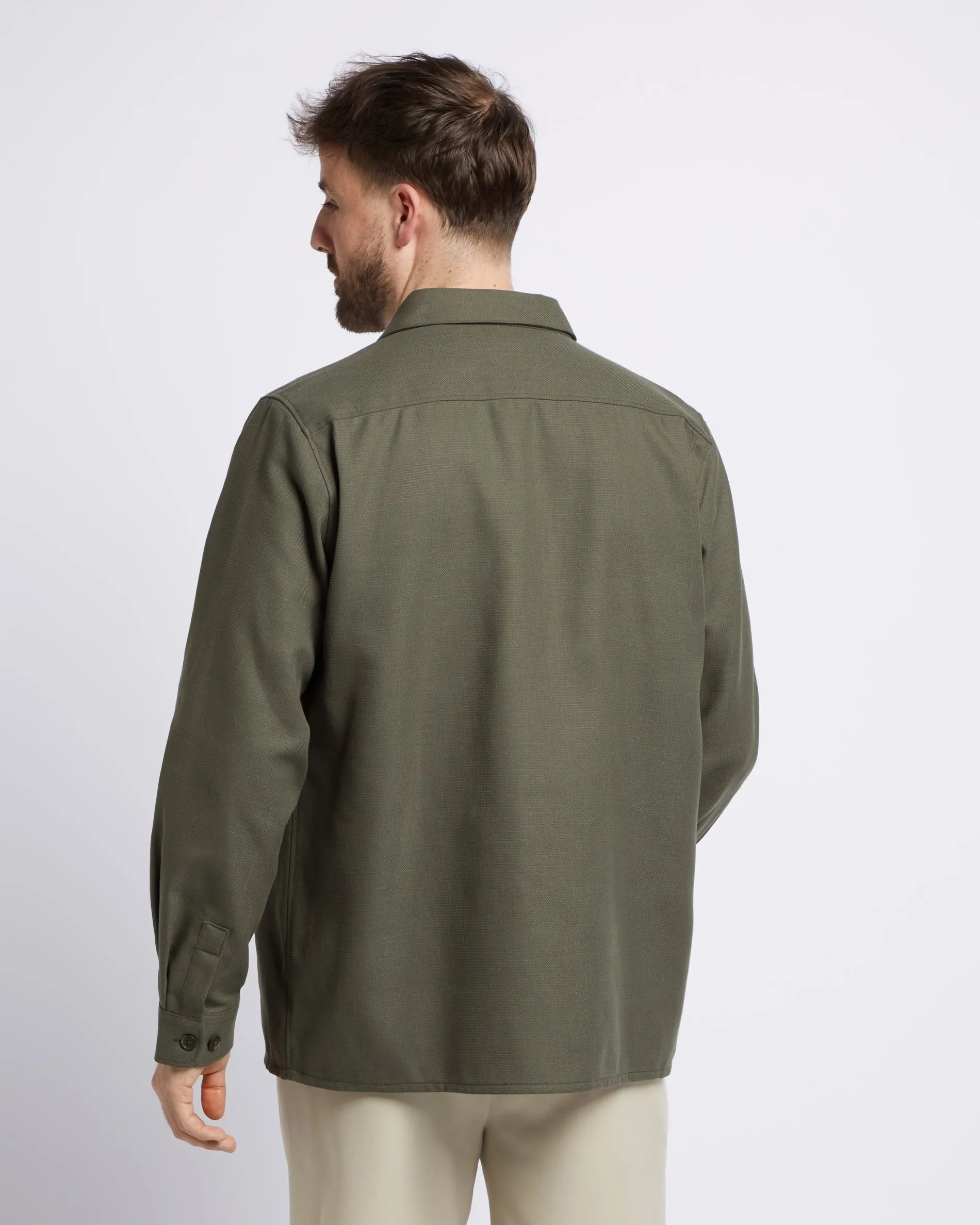 Overshirt Dark Green