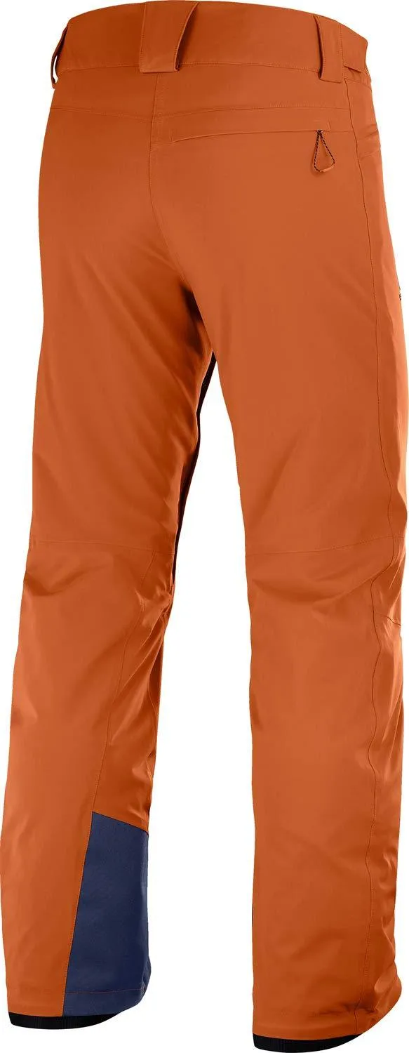 SALOMON IceMania Ski Pants Umber Mens Sz L