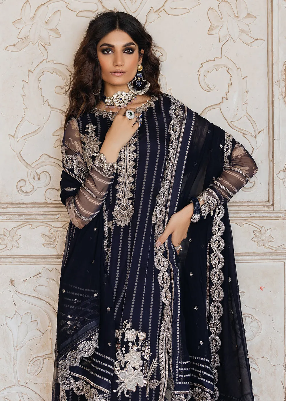 Vasal Luxury Chiffon Collection '24 by Charizma | VSL5-15