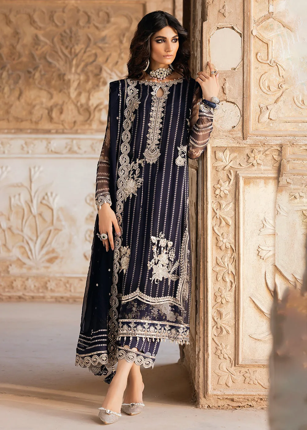 Vasal Luxury Chiffon Collection '24 by Charizma | VSL5-15
