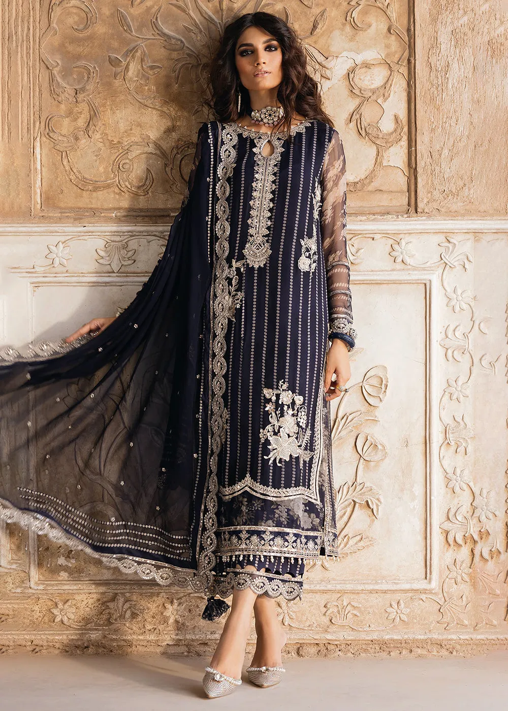 Vasal Luxury Chiffon Collection '24 by Charizma | VSL5-15