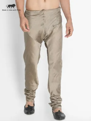 VASTRAMAY Men's Beige Cotton Blend Pyjama