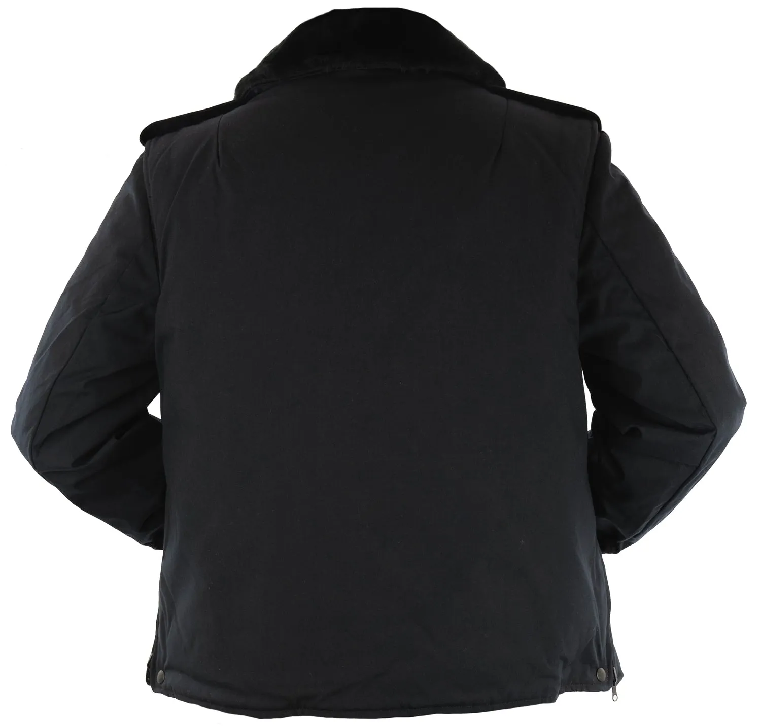 Women's Removable 3M Reflective Overvest and Underjacket (Navy Blue)