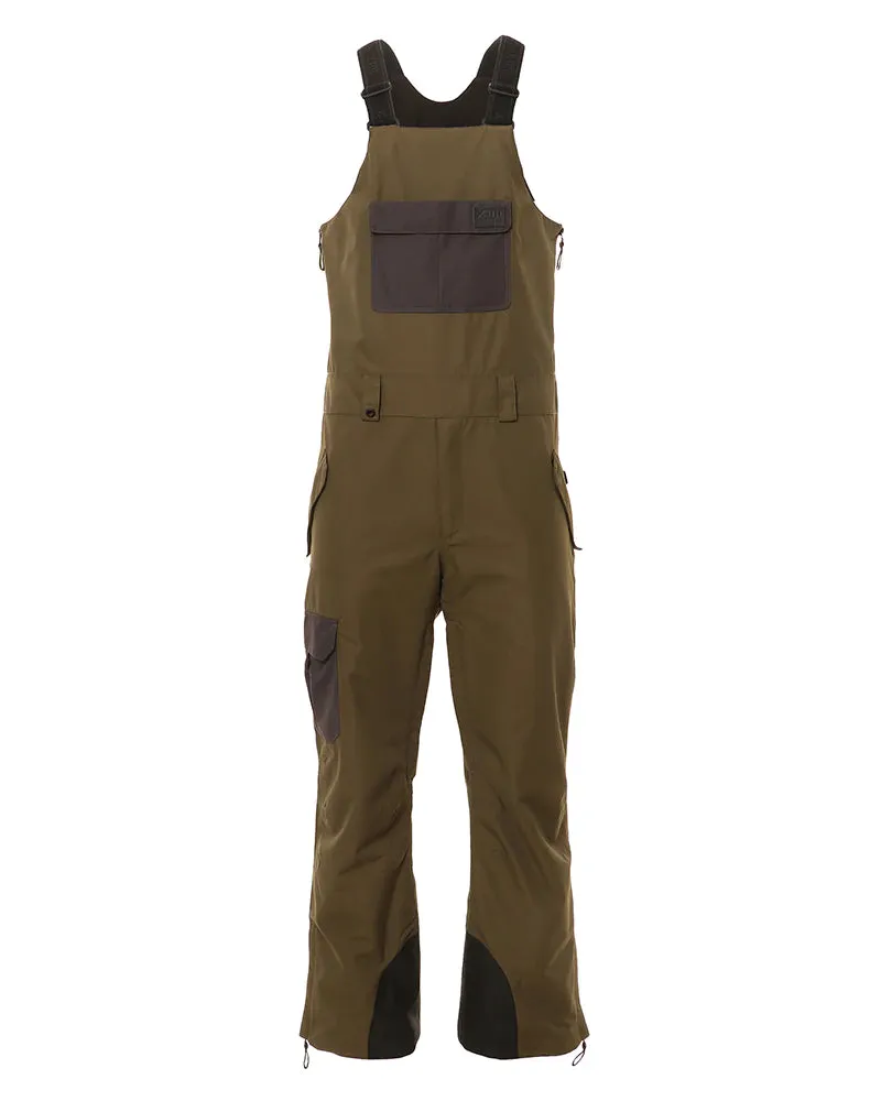 XTM Tyler Mens Bib Pants Ivy Green