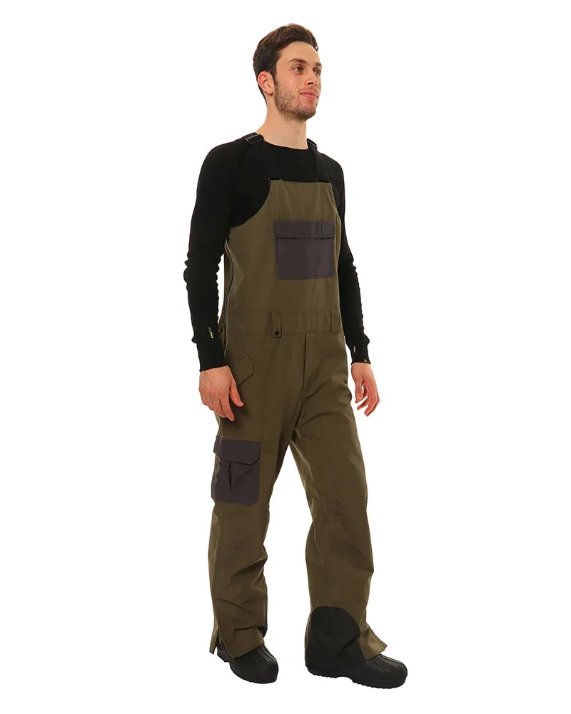 XTM Tyler Mens Bib Pants Ivy Green