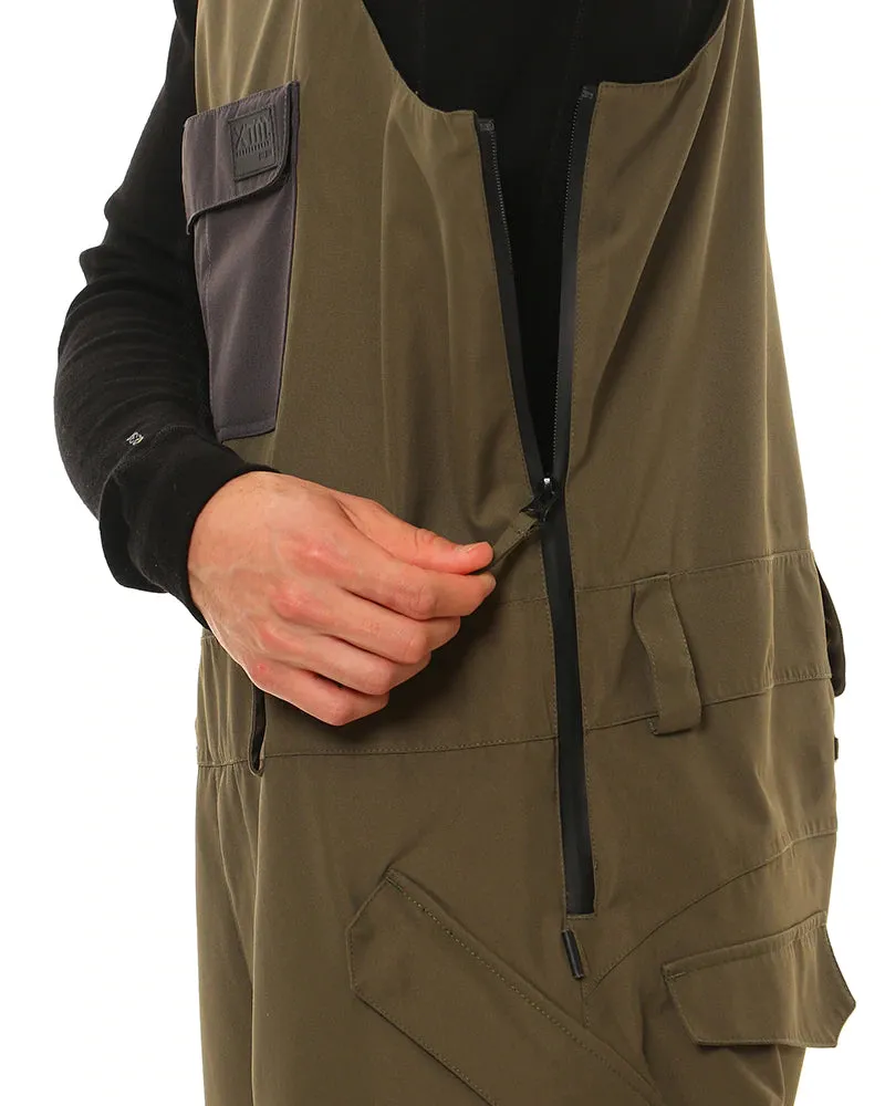XTM Tyler Mens Bib Pants Ivy Green